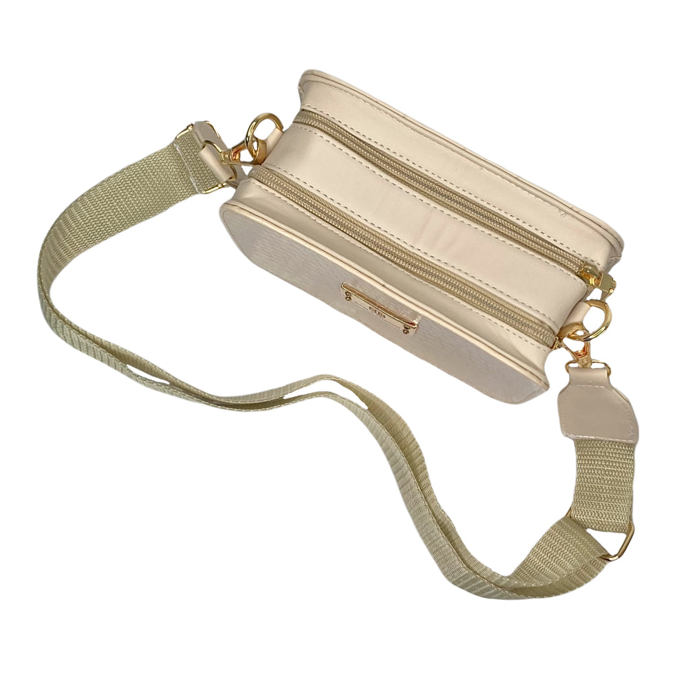 Bolso Dama Mujer Karla Chacon Evah Beige