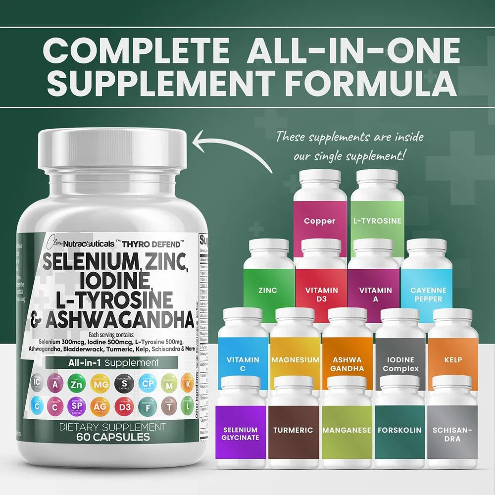 Tiroides Clean Nutraceuticals 60 Cá