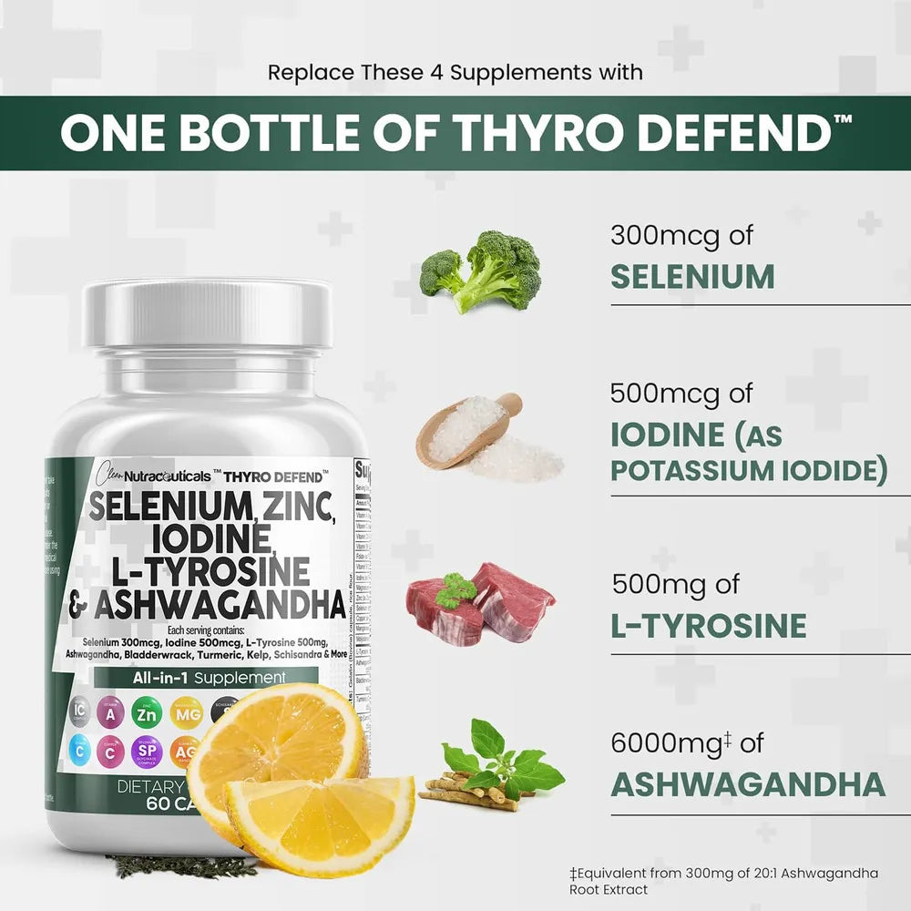 Tiroides Clean Nutraceuticals 60 Cá