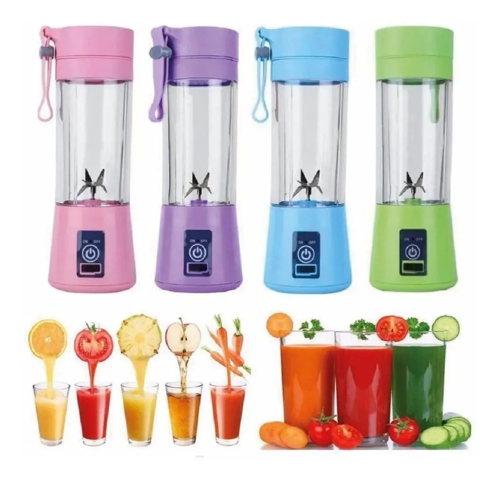 Mini Licuadora Recargable Usb Para Jugos